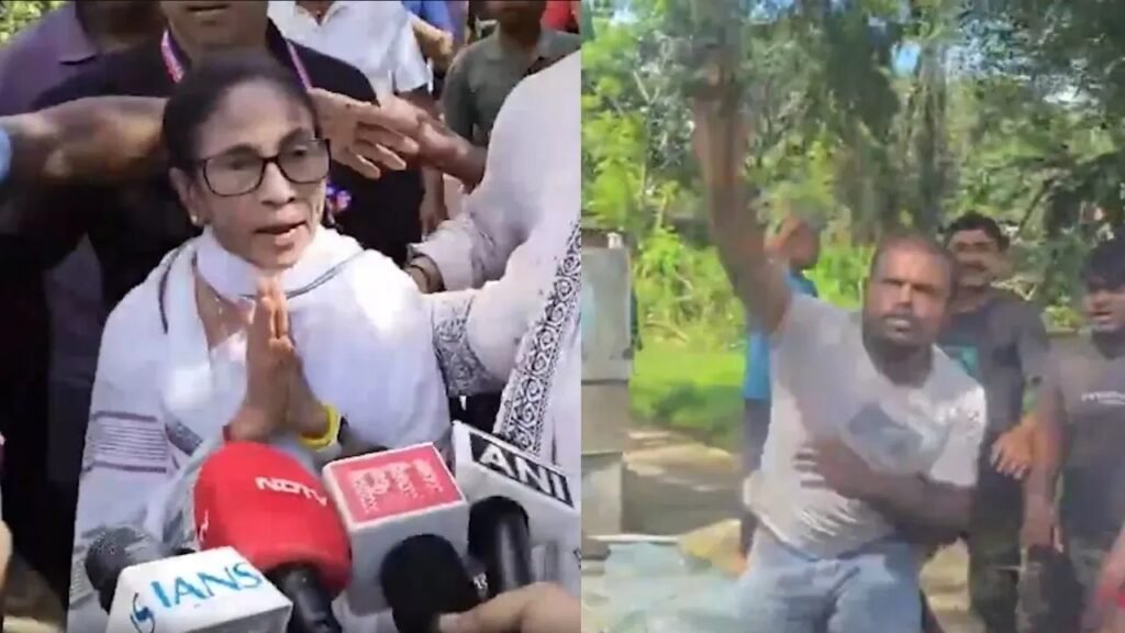 West Bengal ના પૂર્વ CM મમતા બેનરજીના કાફલા પર હુમલો