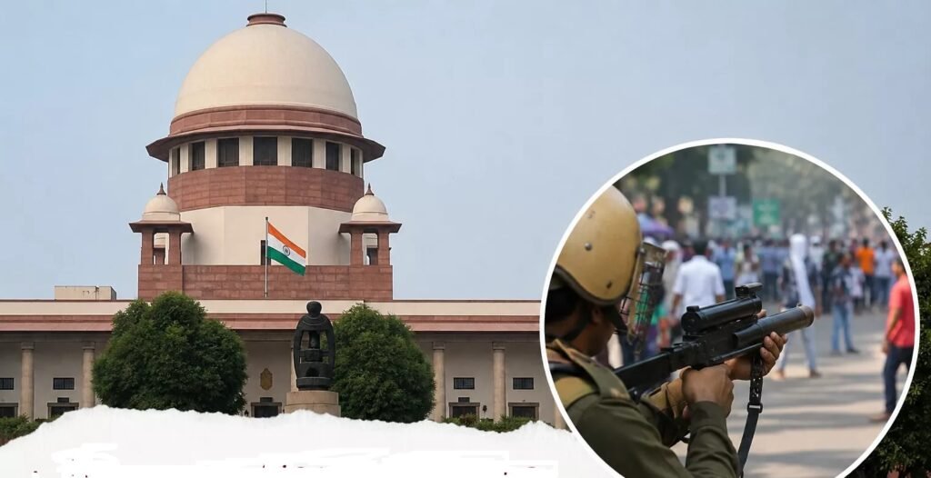 પેલેટ ગન પર પ્રતિબંધ મૂકી શકાય નહીંઃ Supreme Court નું અવલોકન