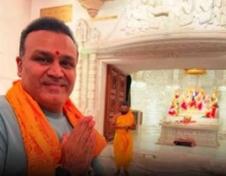 Sehwag પહોંચ્યાં અયોધ્યા : રામલલ્લા અને હનુમાનગઢીમાં બજરંગબલીના લીધાં આશીર્વાદ
