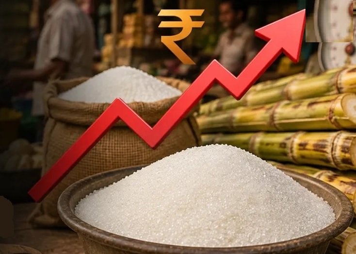 Sugar નો ભાવ પ્રતિ કિલો ૭૦ રુપિયા, ઉત્પાદન ઘટયું હોવાનું કેન્દ્રની કબૂલાત