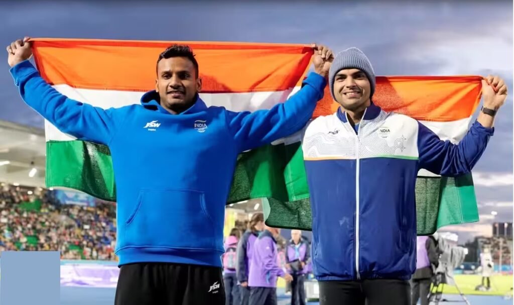 જેવેલિયન થ્રોમાં ભારતનો ડબલ ધમાકો, Neeraj એ સિલ્વર અને Yashveer એ બ્રોન્ઝ જીત્યો