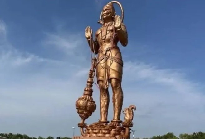 Americaમાં હનુમાનજીની ૯૦ ફૂટ ઊંચી પ્રતિમા સામે વિવાદ