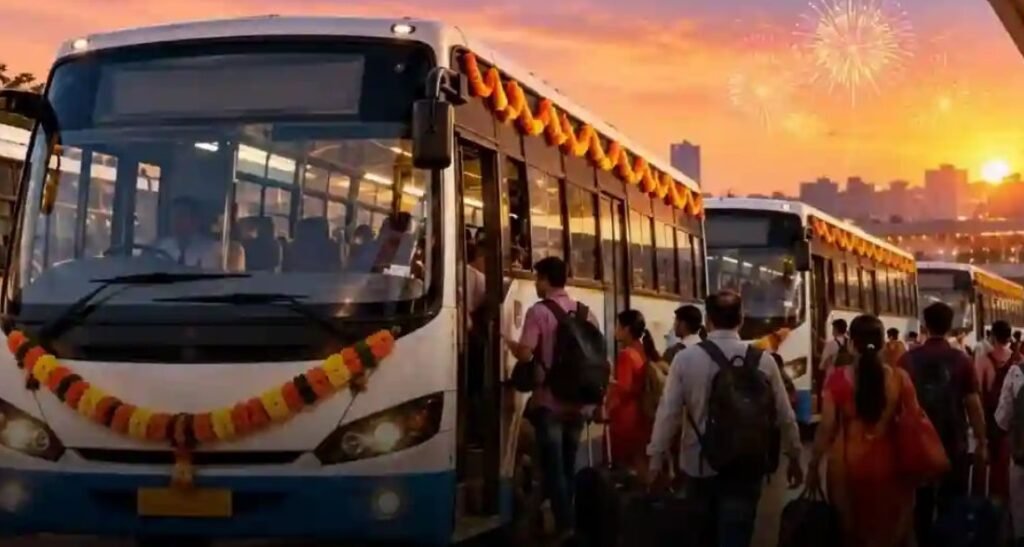 દિવાળીના તહેવારમાં મુસાફરોને મોટી રાહત, Ahmedabadથી ૧,૧૫૦ વધારાની બસ ટ્રીપો