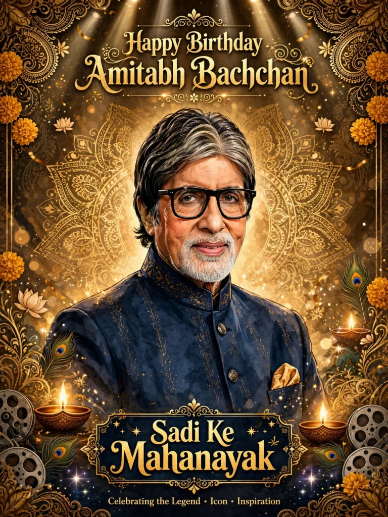 Amitabh Bachchan Birthday - Happy Birthday