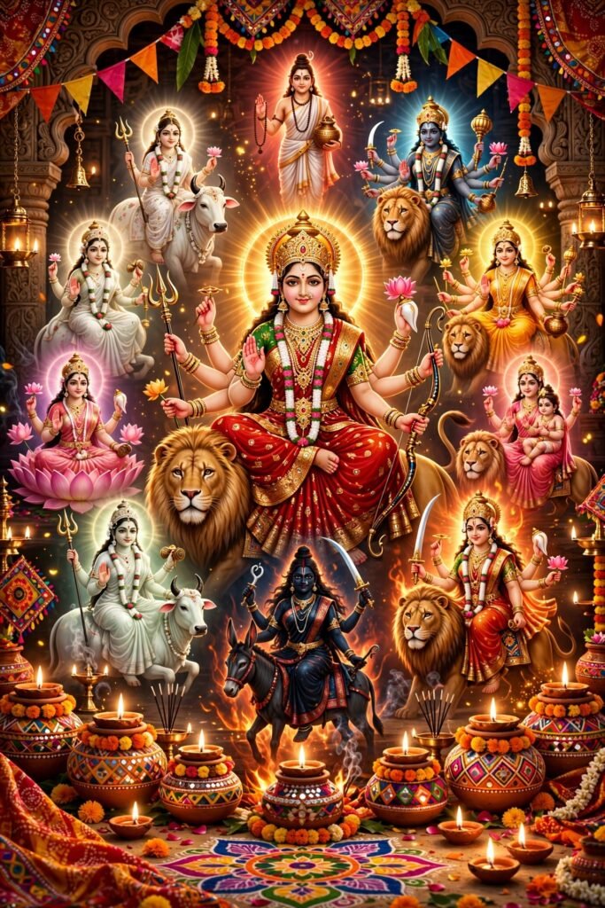 શારદીય નવરાત્રીનું મહત્વ: ધાર્મિક, આધ્યાત્મિક અને વૈજ્ઞાનિક રહસ્ય Navratri nu Mahatva