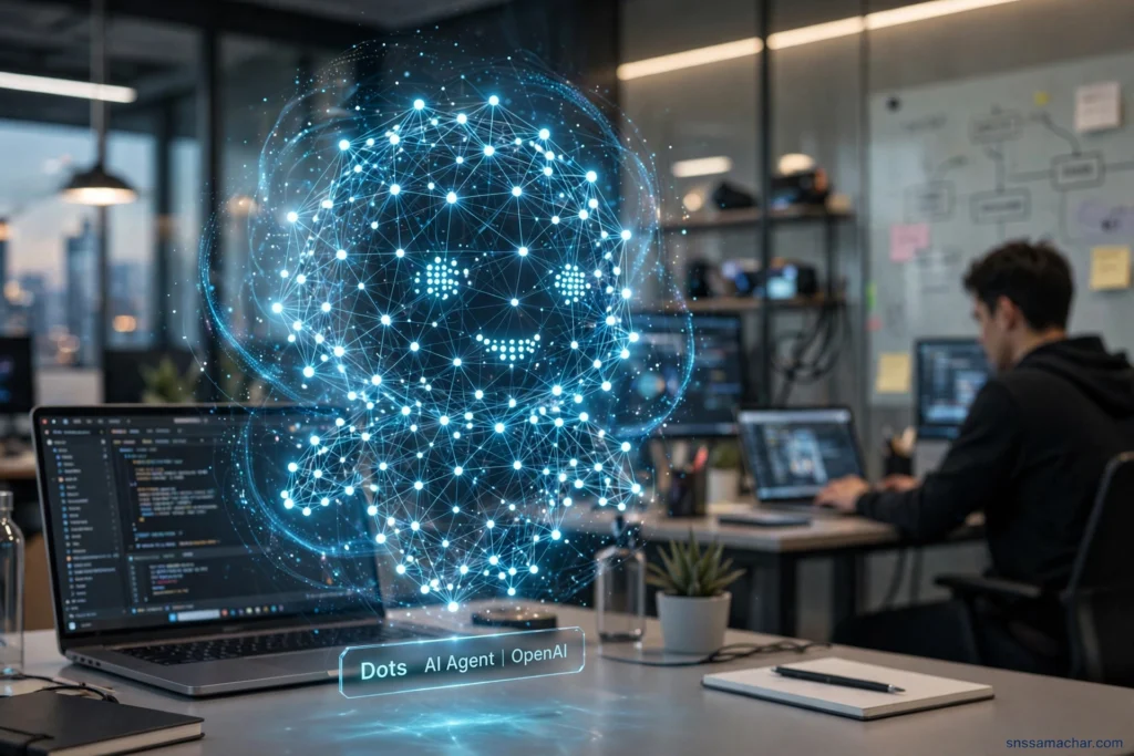 OpenAI Dots: AIની દુનિયામાં નવી ક્રાંતિ – હવે ChatGPT ફક્ત વાત નહીં, કામ પણ કરશે OpenAI Dots AI Agent