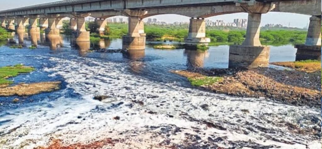 Ahmedabadની સાબરમતી નદીમાં વાસણા બેરેજ પછી ઔદ્યોગિક પ્રદૂષણ અને ખેતીમાં પાણીના ઉપયોગ અંગે ચિંતા ઊભી થઈ