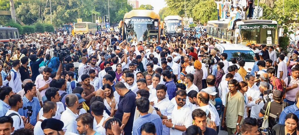 New Delhi: ગૃહ મંત્રાલયનો મોટો નિર્ણય, હવે જંતર મંતર પર નહીં થઈ શકે પ્રદર્શન